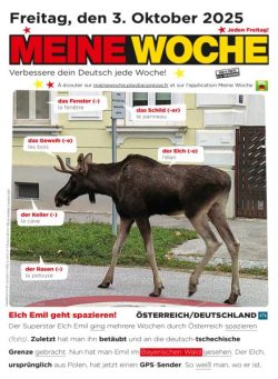 Meine Woche – 2 Oktober 2025
