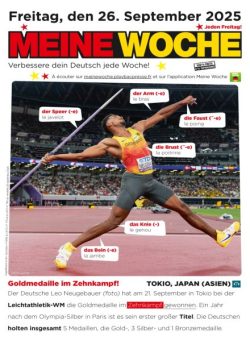Meine Woche – 25 September 2025