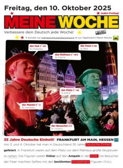 Meine Woche – 9 Oktober 2025