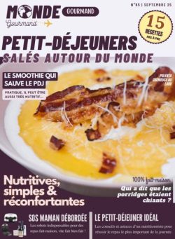 Monde Gourmand – Septembre 2025