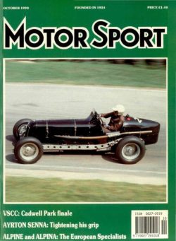 Motor Sport Magazine – October 1990