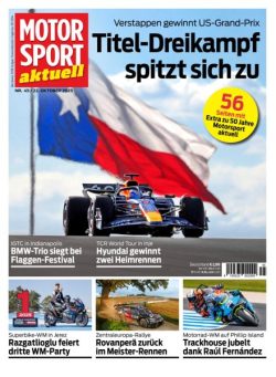 Motorsport aktuell – 21 Oktober 2025