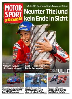 Motorsport aktuell – 30 September 2025