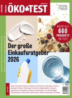 OKO-TEST Sonderheft – Oktober 2025