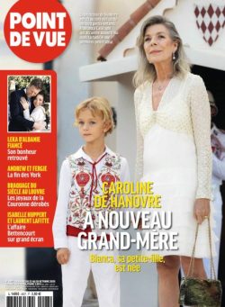 Point de Vue – 22 Octobre 2025