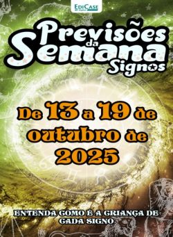 Previsoes da Semana – 13 Outubro 2025