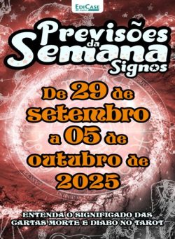 Previsoes da Semana – 29 Setembro 2025