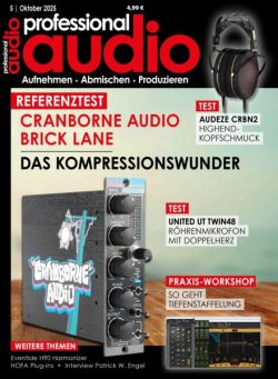 Professional Audio – Oktober 2025