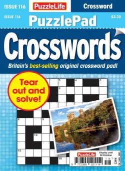 PuzzleLife PuzzlePad Crosswords – October 2025