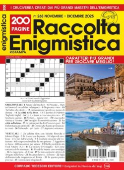 Raccolta Enigmistica – Novembre-Dicembre 2025
