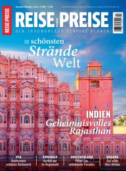 Reise & Preise – November-Dezember 2025 – Januar 2026