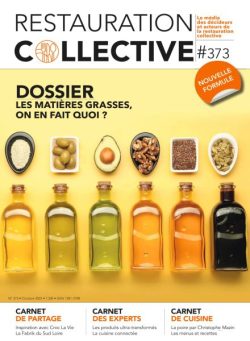 Restauration Collective – Octobre 2025