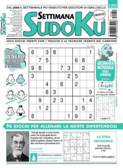 Settimana Sudoku – 10 Ottobre 2025