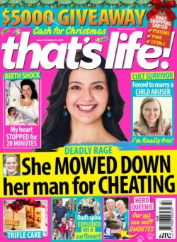 that’s life! Australia – 22 October 2025