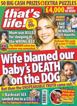 that’s life! UK – 2 October 2025