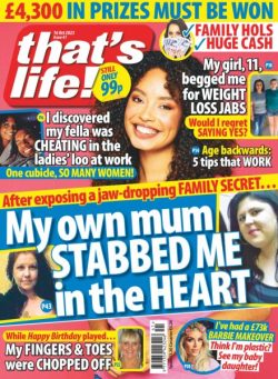 that’s life! UK – 9 October 2025