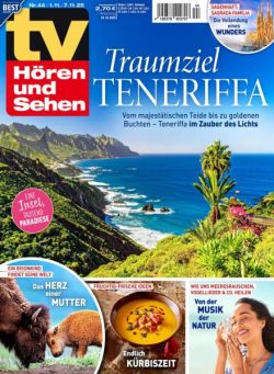 TV Horen und Sehen – 24 Oktober 2025
