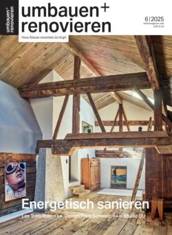 Umbauen + Renovieren – November-Dezember 2025