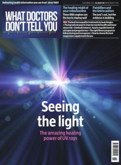 What Doctors Don’t Tell You UK – November 2025