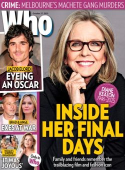 Who – 19 October 2025