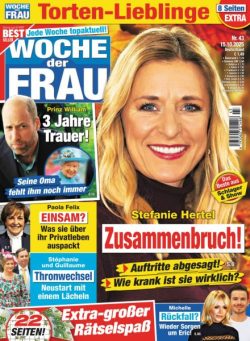 Woche der Frau – 15 Oktober 2025