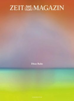 Zeit Magazin – 9 Oktober 2025