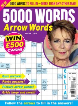 5000 Words Arrow words – November 2025