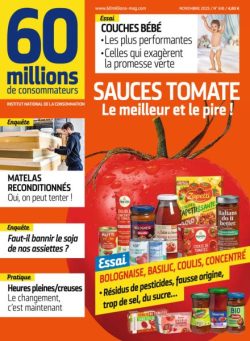 60 Millions de Consommateurs – Novembre 2025