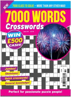 7000 Words Crosswords – Issue 54 2025