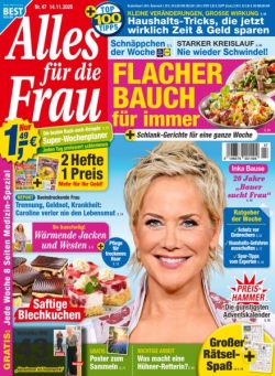Alles fur die Frau – 14 November 2025