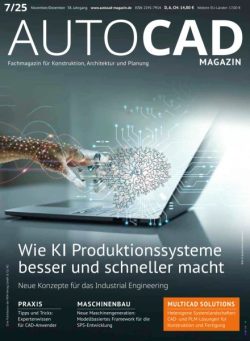 Autocad Magazin – Nr 7 November-Dezember 2025
