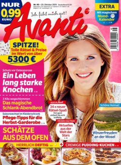 Avanti – 29 Oktober 2025
