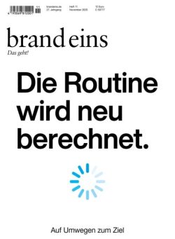 Brand Eins – November 2025
