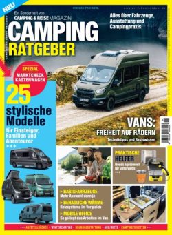 Camping Ratgeber Sonderheft – Oktober 2025