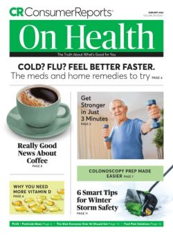 Consumer Reports on Health – January 2026
