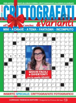 Crittografati & Varianti – Dicembre 2025