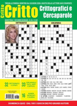 Crittografici & Carcaparole – Dicembre 2025 – Gennaio 2026