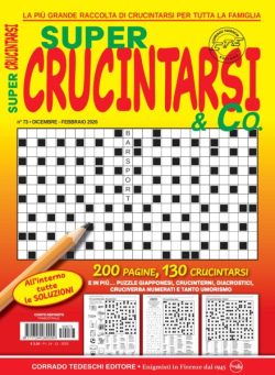 Crucintarsi Giganti – Dicembre 2025 – Febbraio 2026