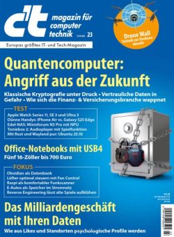 c’t Magazin – 31 Oktober 2025