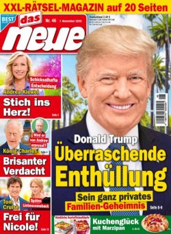 Das Neue – 8 November 2025