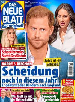 Das Neue Blatt – 12 November 2025