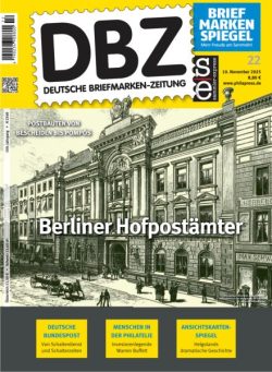 DBZ Deutsche Briefmarken-Zeitung – 10 November 2025
