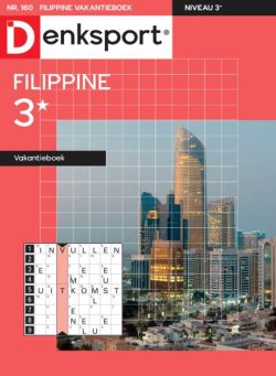 Denksport Filippine 3 Vakantieboek – 13 November 2025