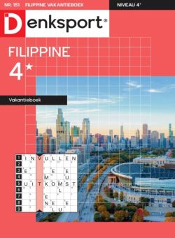 Denksport Filippine 4 Vakantieboek – 13 November 2025