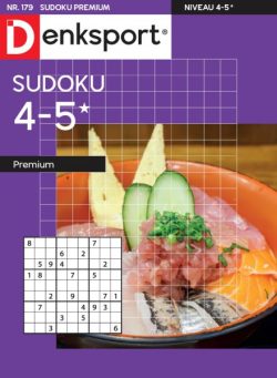 Denksport Sudoku 4-5 premium – 20 November 2025