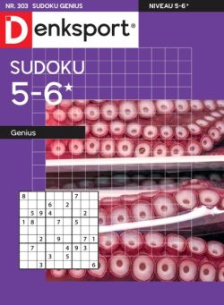 Denksport Sudoku 5-6 genius – 6 November 2025