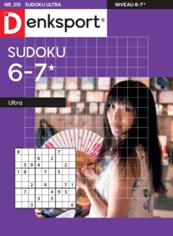 Denksport Sudoku 6-7 ultra – 30 Oktober 2025