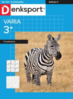 Denksport Varia 3 Puzzelvaria – 23 Oktober 2025