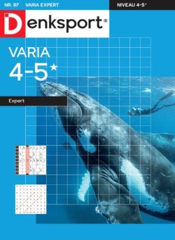 Denksport Varia expert 4-5 – 6 November 2025