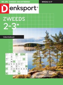 Denksport Zweeds 2-3 vakantieboek – 27 November 2025